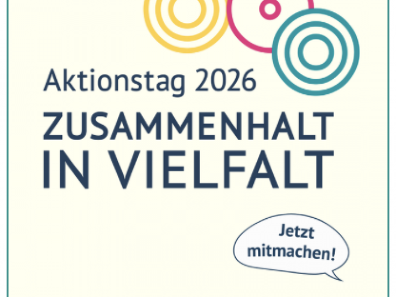 AKTIONSTAG 2026: ZUSAMMENHALT IN VIELFALT!