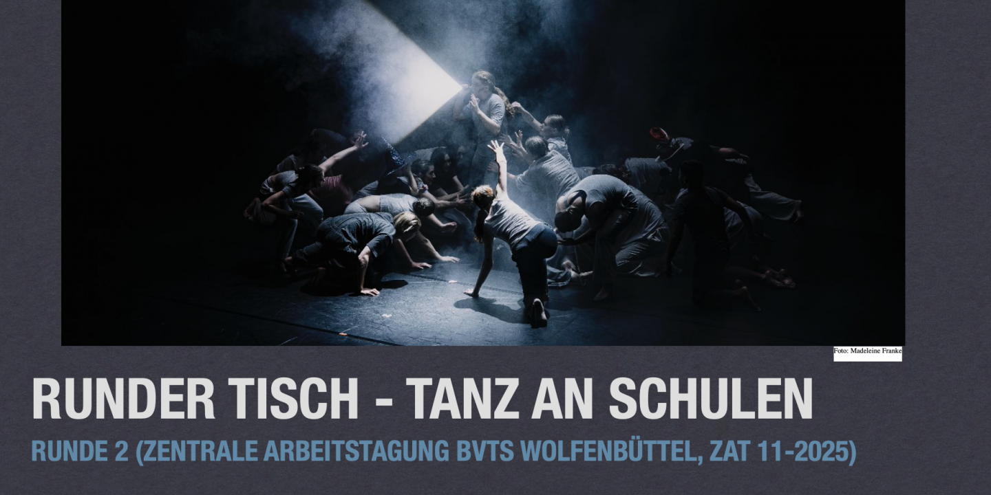 ERGEBNISSE DES 2. RUNDEN TISCHES - TANZ AN SCHULEN – Symbolbild