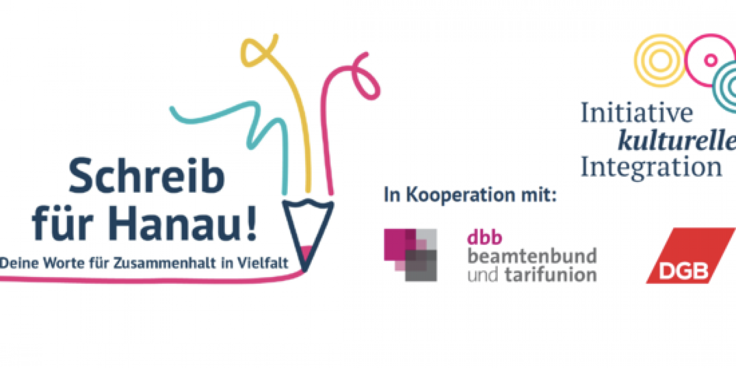 Schreib für Hanau! – Symbolbild