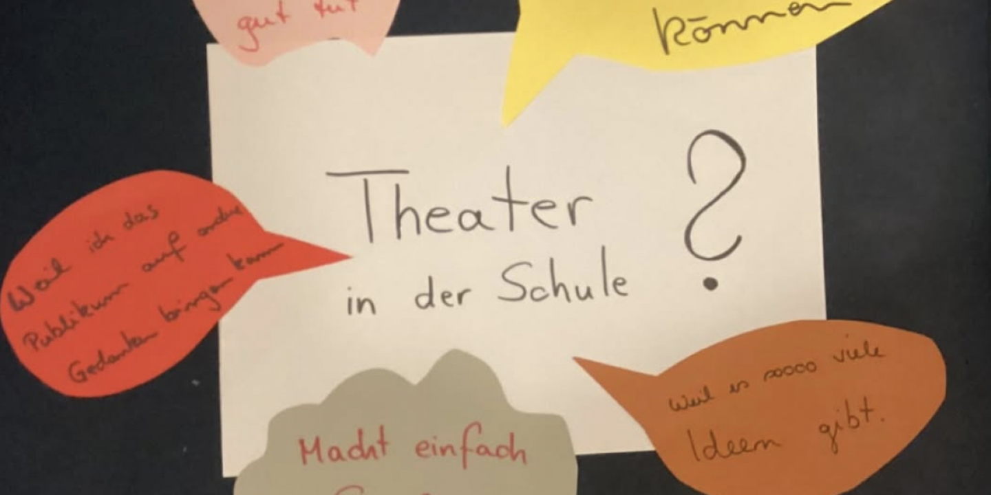 Warum Theater in der Schule? – Symbolbild