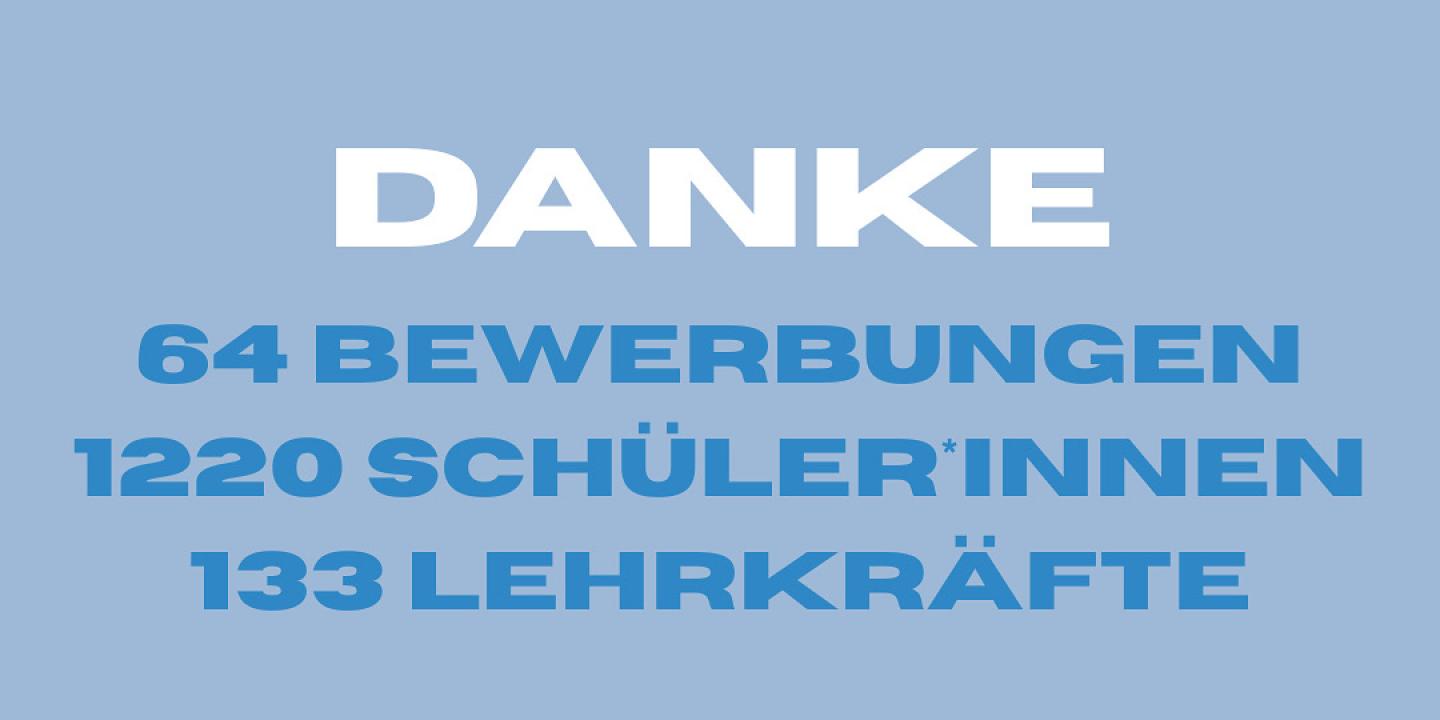 DANKE für die Bewerbungen – Symbolbild