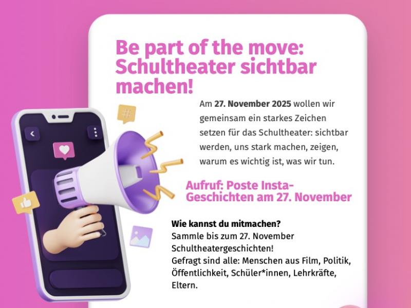 WELTTAG DES SCHULTHEATERS
