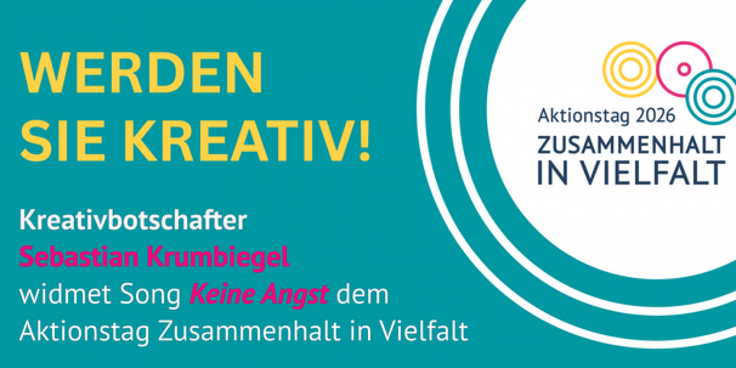 Kreative Beiträge für den Aktionstag „Zusammenhalt in Vielfalt“ gesucht! – Symbolbild