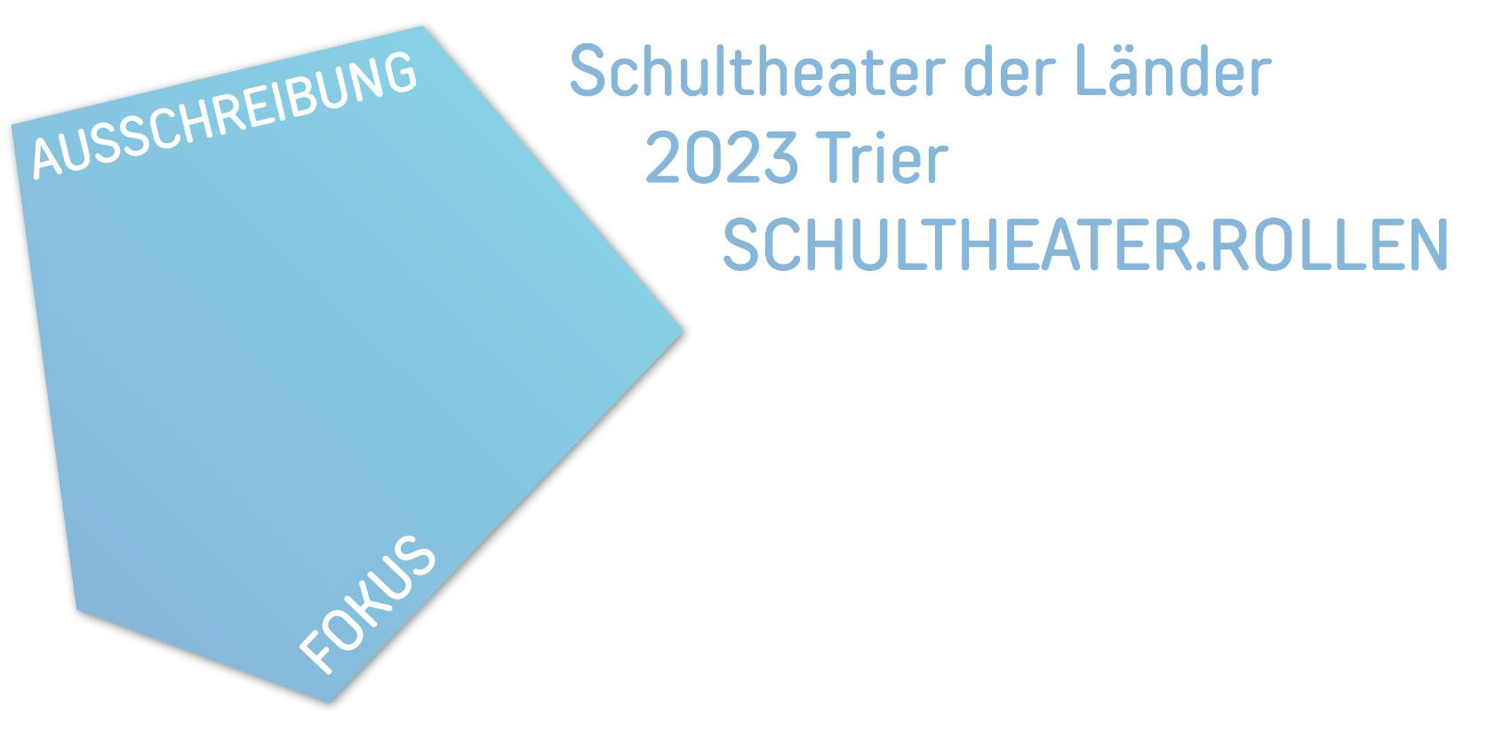 Ausschreibung SDL 2023 "Schultheater.Rollen"